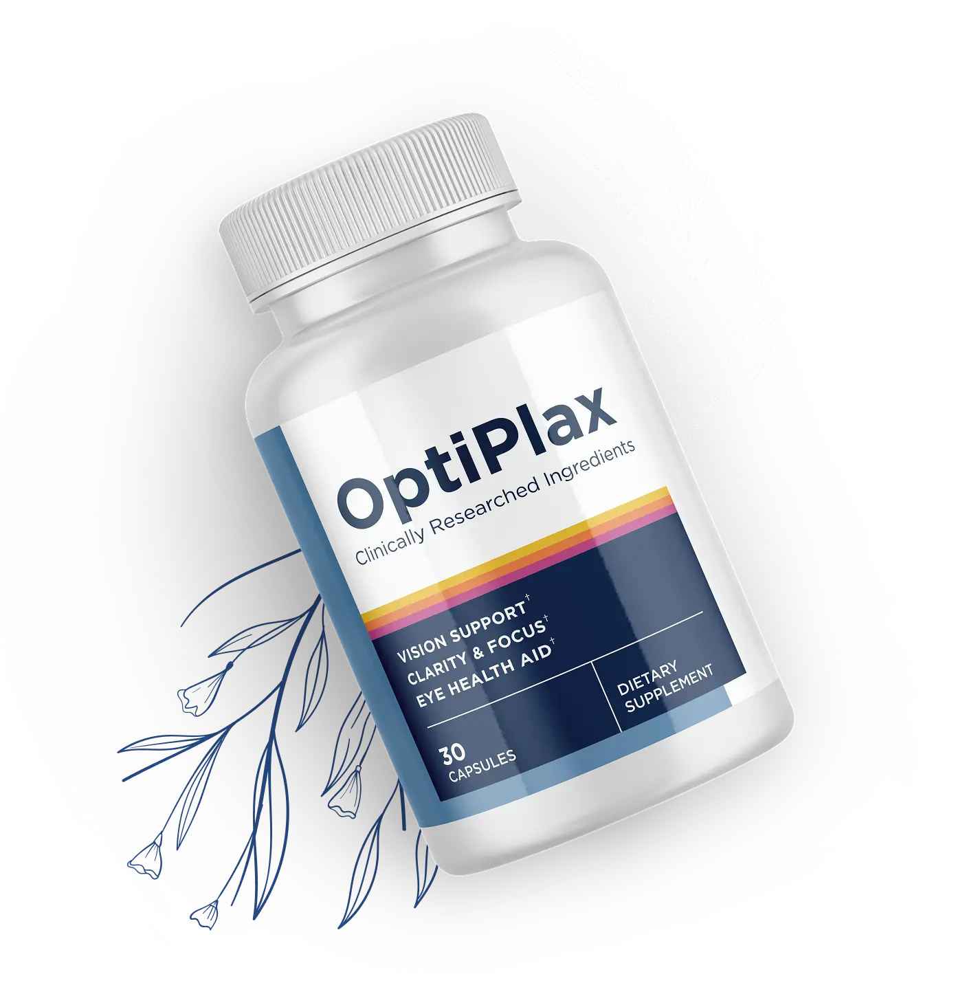 OptiPlax Supplement Bottle
